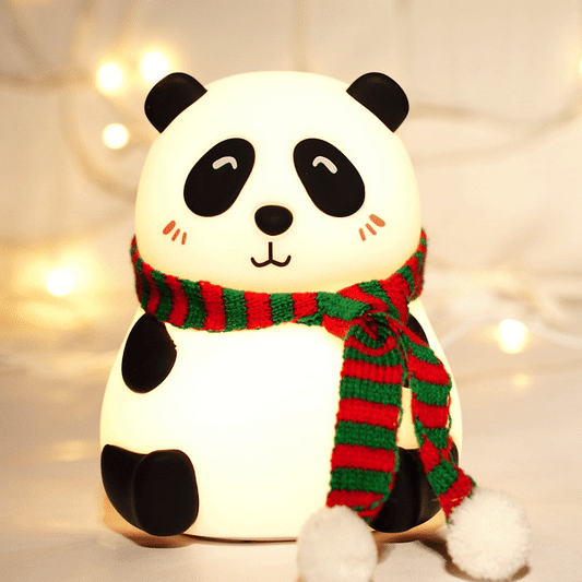 Mini Panda Colorful Silicone Lamp
